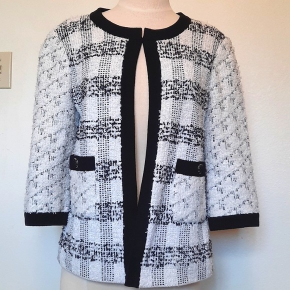 St. John Jackets & Blazers - St john textured knit cardigan